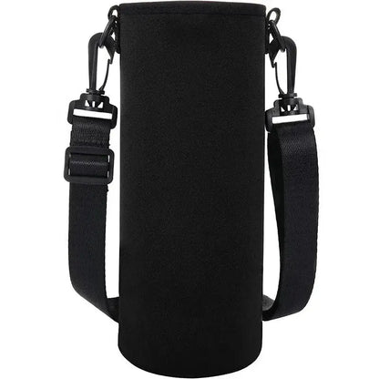 SportSafe Neoprene Bottle Holder - 750ML/1000ML/1500ML - Yelopi Black-750ml