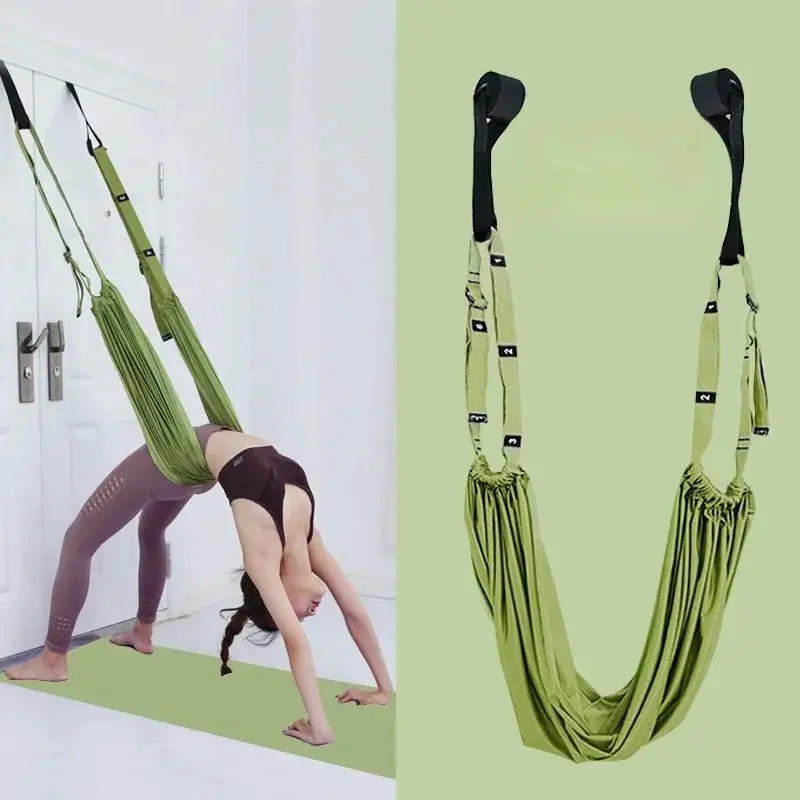 AirLoom Fit Aerial Yoga Strap - Yelopi Green