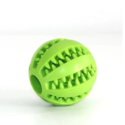 Bouncy Buddy Dog Chew Ball - green -Yelopi