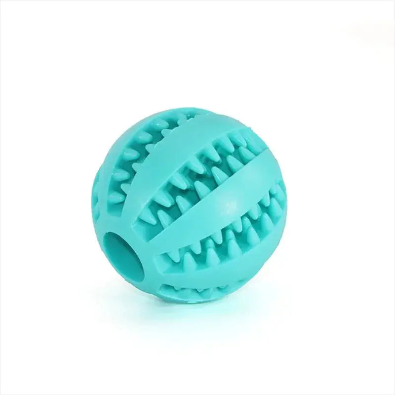 Bouncy Buddy Dog Chew Ball - Blue water color - Yelopi