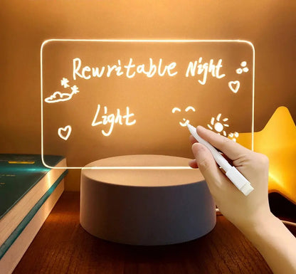 BrightBoard USB Light - Yelopi - Hand writing on LED board