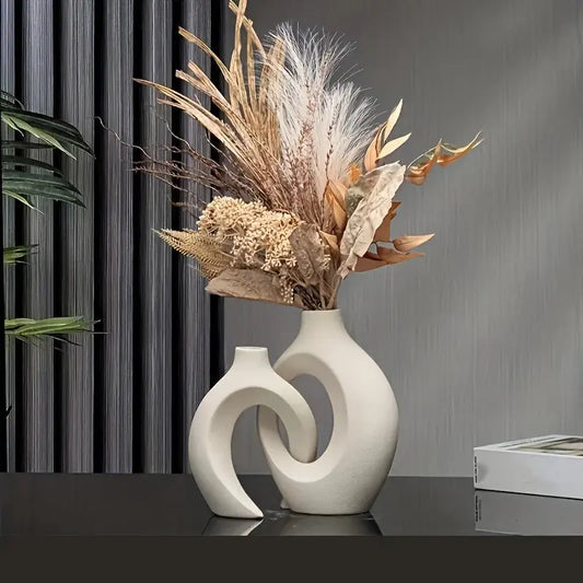 Contemporary Nordic Ceramic Décor Vases - Yelopi