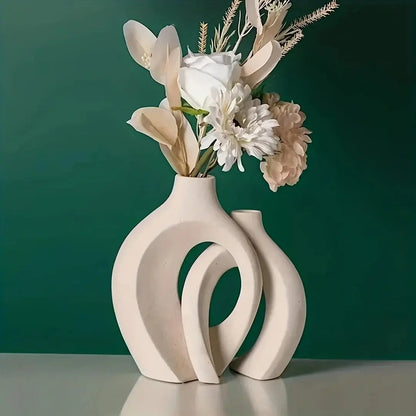 Contemporary Nordic Ceramic Décor Vases - Yelopi