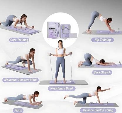 CoreFlex Workout Board - Yelopi - showing different user cases 