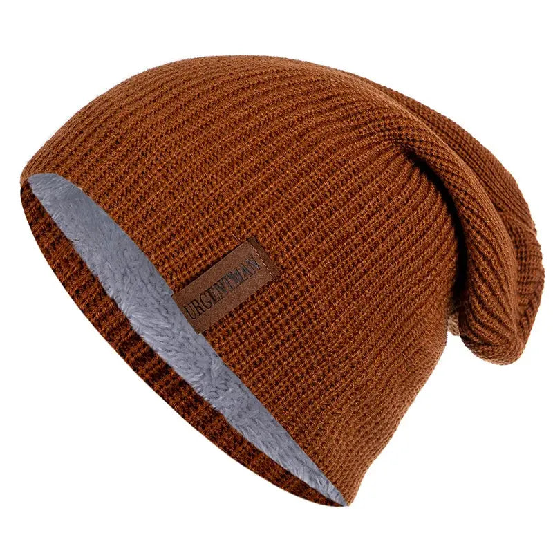 CosyClassic Knitted Beanie - Yelopi Camel-56cm-60cm