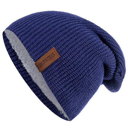 CosyClassic Knitted Beanie - Yelopi Navy-Blue-56cm-60cm