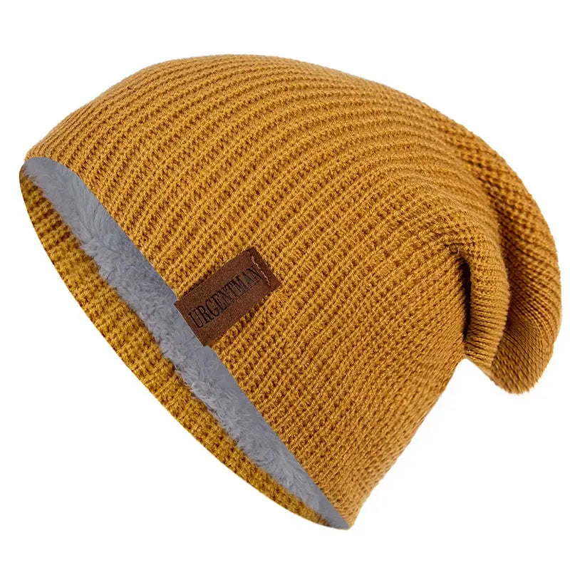 CosyClassic Knitted Beanie - Yelopi Yellow-56cm-60cm