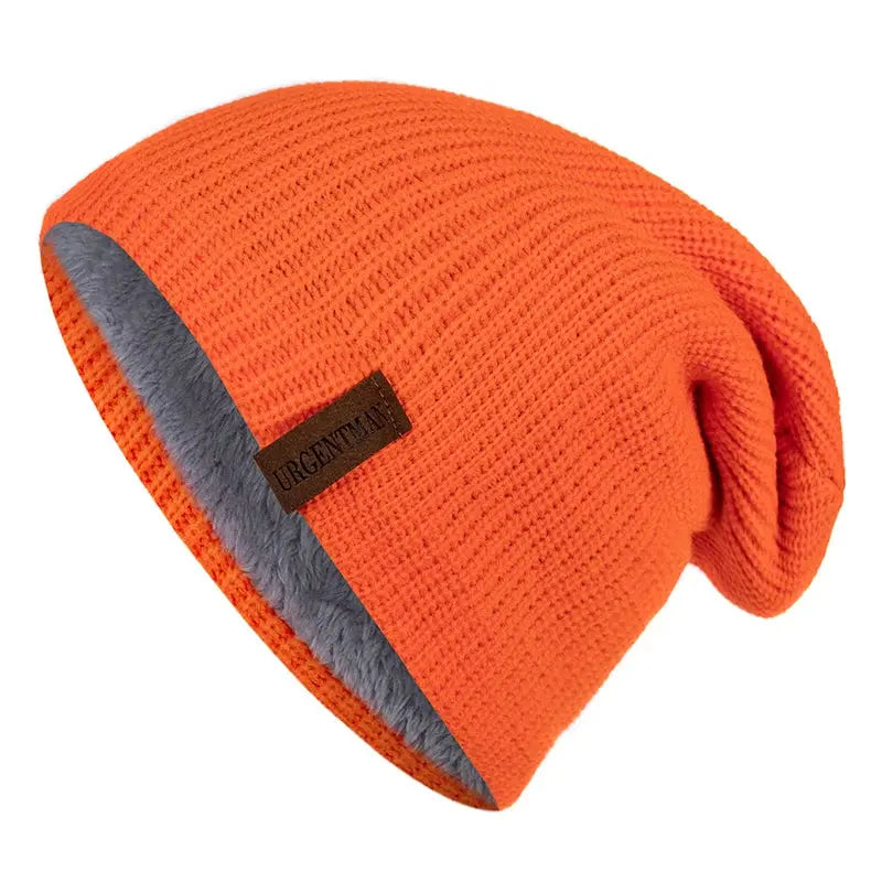 CosyClassic Knitted Beanie - Yelopi Orange-56cm-60cm