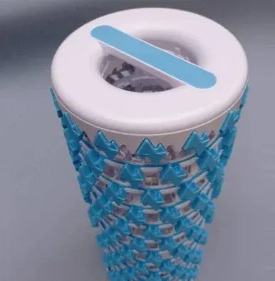 DeepPress Collapsible Yoga Roller - Yelopi Blue