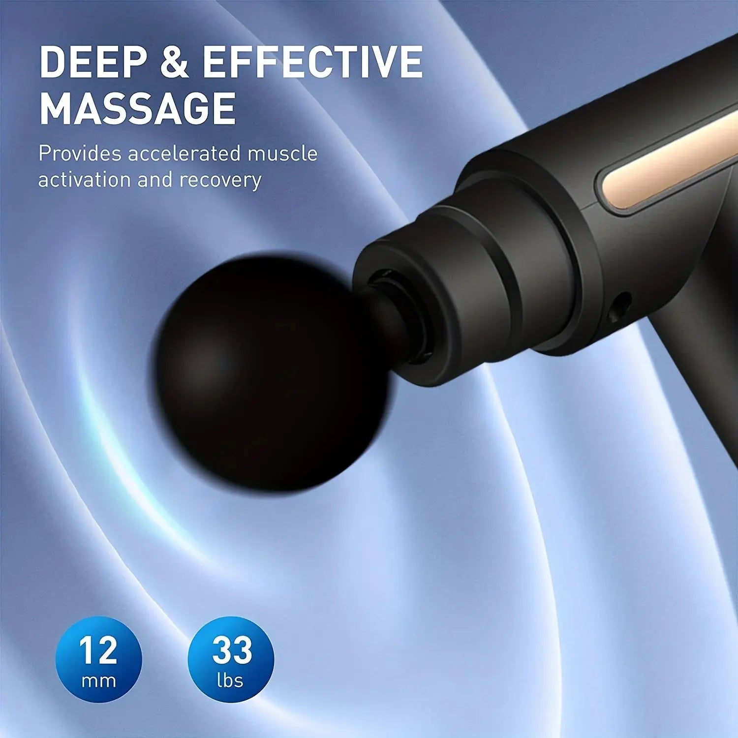 DeepRelief Massage Gun - Yelopi