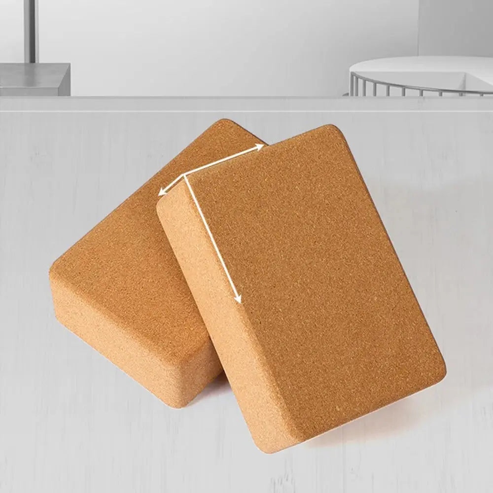 EcoGrip Cork Yoga Block - Yelopi