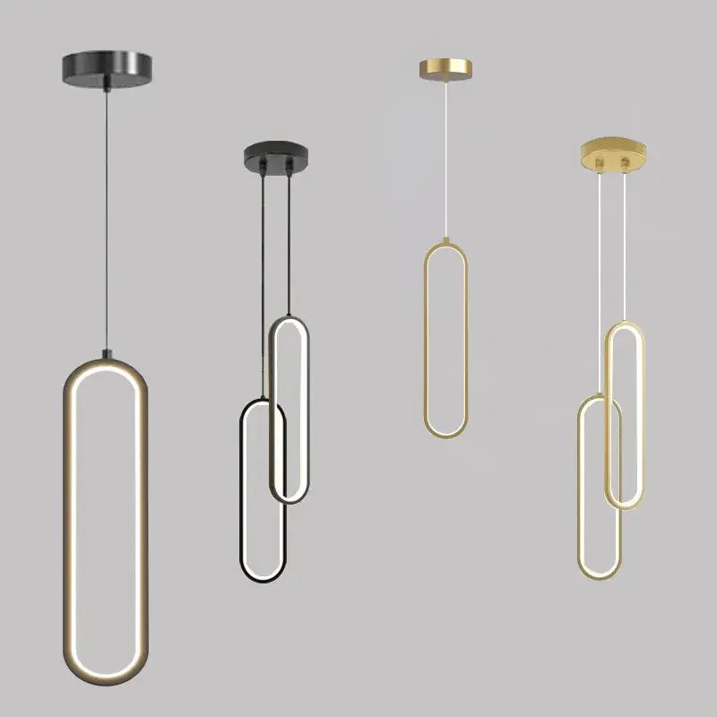 GlideGlow Minimalist LED Pendant - Yelopi