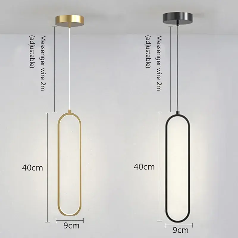 GlideGlow Minimalist LED Pendant - Yelopi