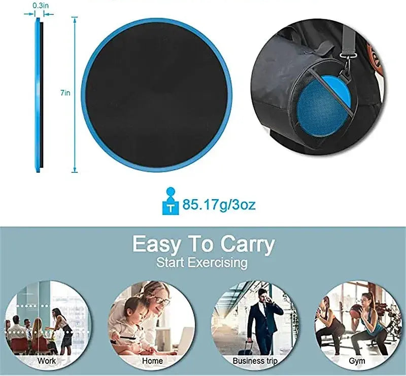 GlideX Core Sliders 2Pcs - Yelopi