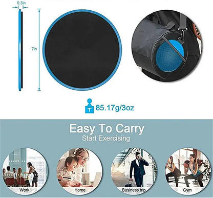 GlideX Core Sliders 2Pcs - Yelopi