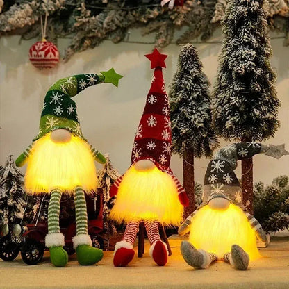 Gnome Plush LED Decor With Led Light- Yelopi