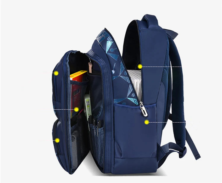 JuniorVoyage Orthopedic Waterproof Backpack