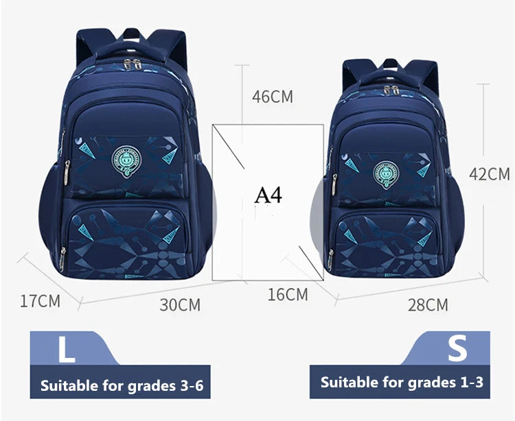 JuniorVoyage Orthopedic Waterproof Backpack