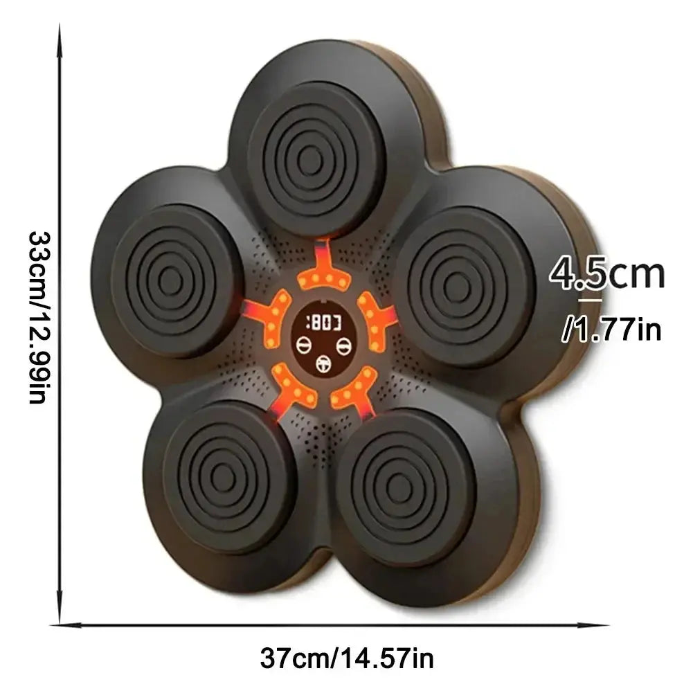 HitSync Boxing Trainer - Yelopi Boxing-equipment-Gray-B