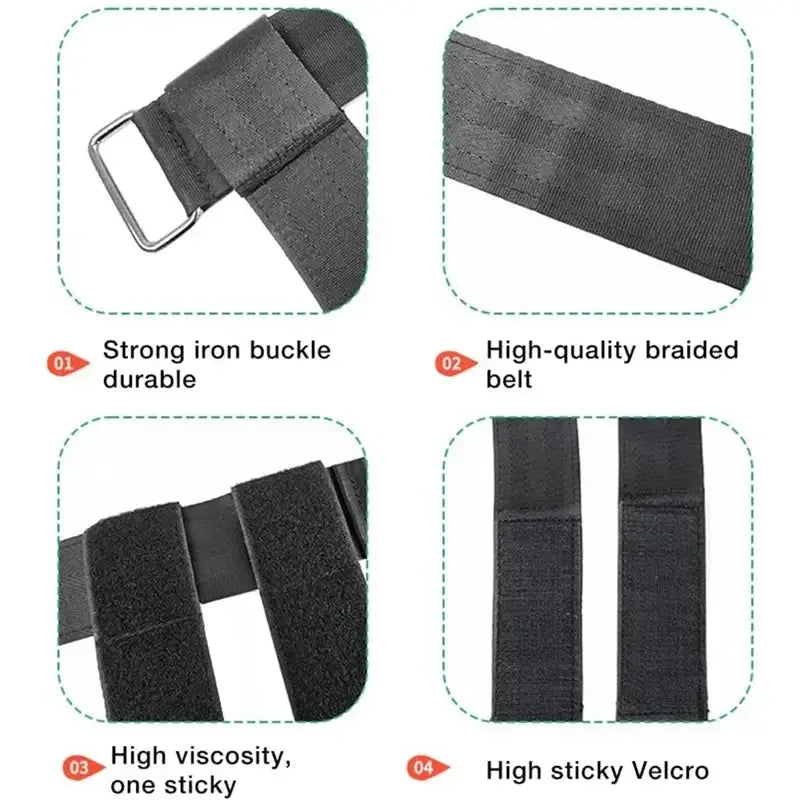 HomeGym Ankle Boosters Adjustable ankle weights for leg strengthening exercises - Yelopi