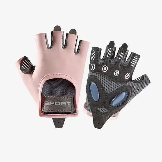 IronGrip Fitness Gloves - Yelopi A-Pair-Pink-M