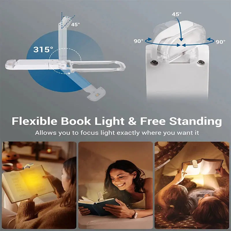 LumiClip USB Reading LED Light - Yelopi