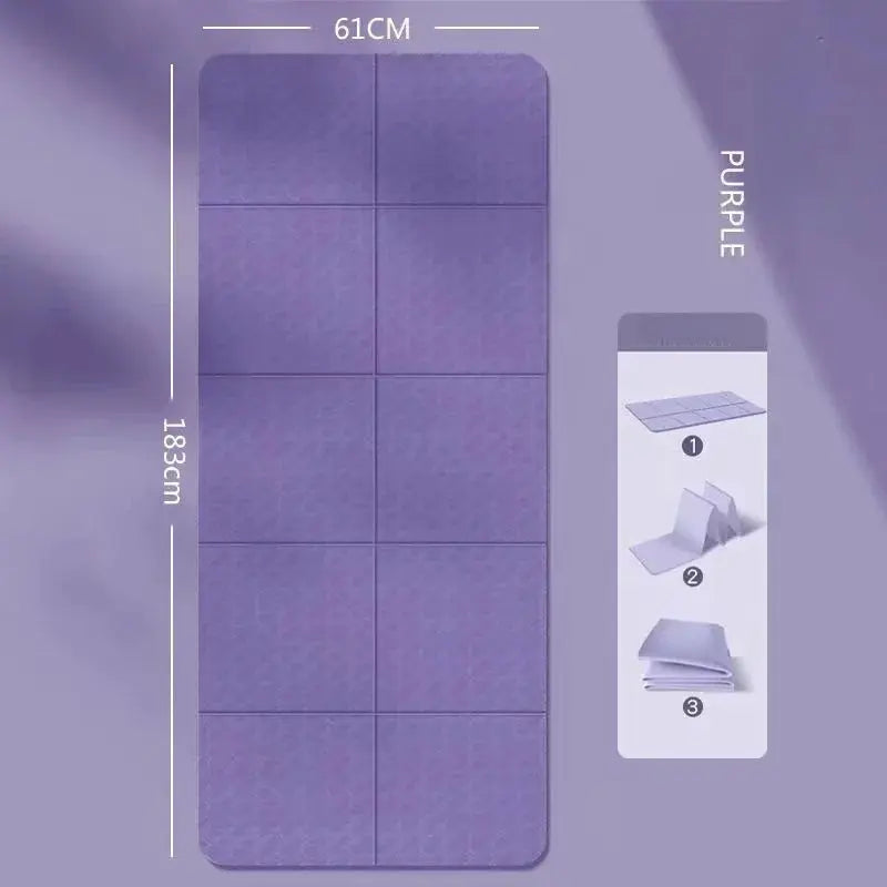 PosePerfect Pilates Mat - Yelopi Purple