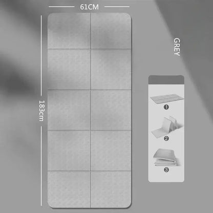 PosePerfect Pilates Mat - Yelopi Gray