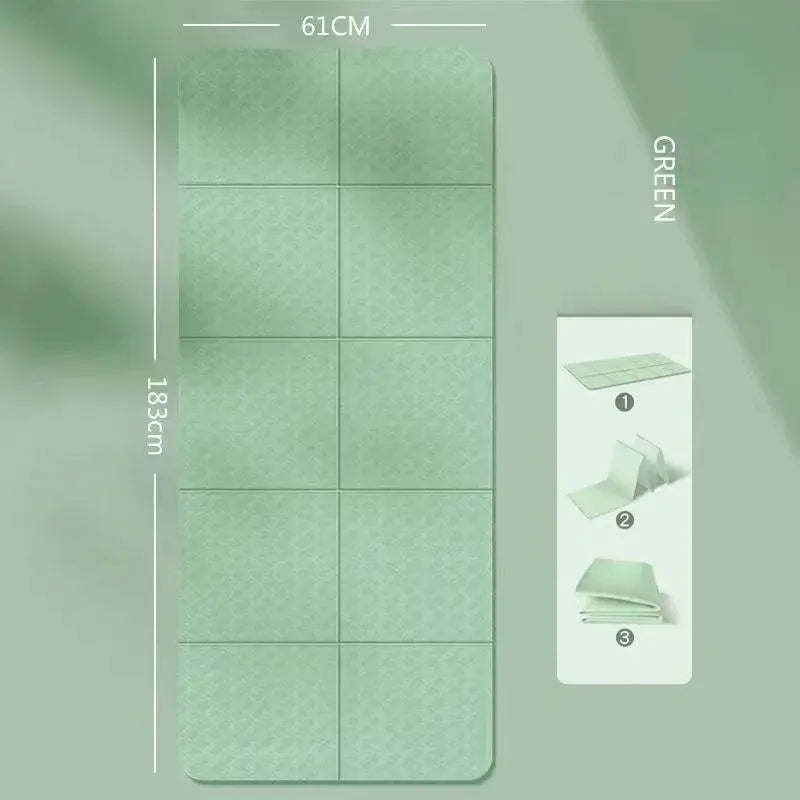 PosePerfect Pilates Mat - Yelopi Green