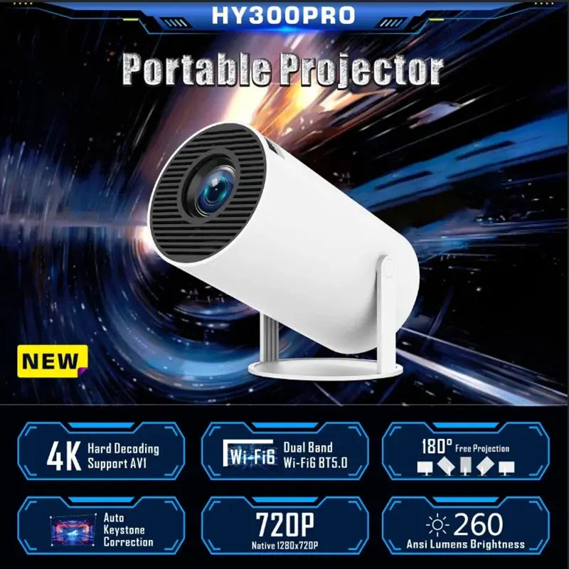 Projector StreamBright 4K WiFi Home Cinema - Yelopi