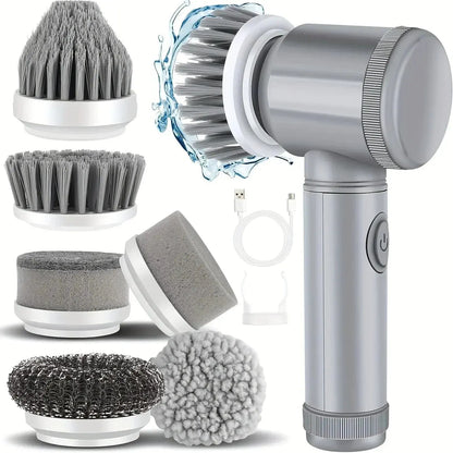 RevolveClean Pro Brush - Yelopi 6in1-Grey