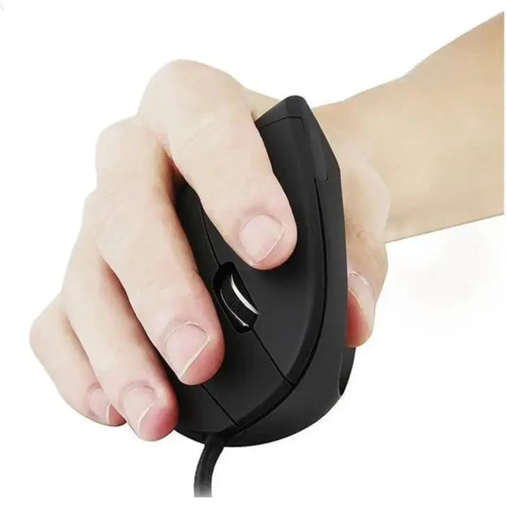 Right Hand Vertical RGB Ergonomic Mouse - Yelopi