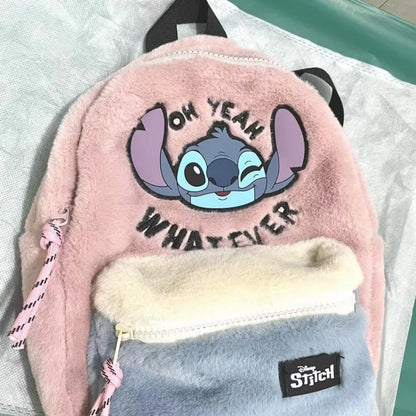 Mochila de peluche con atrapasueños de Stitch