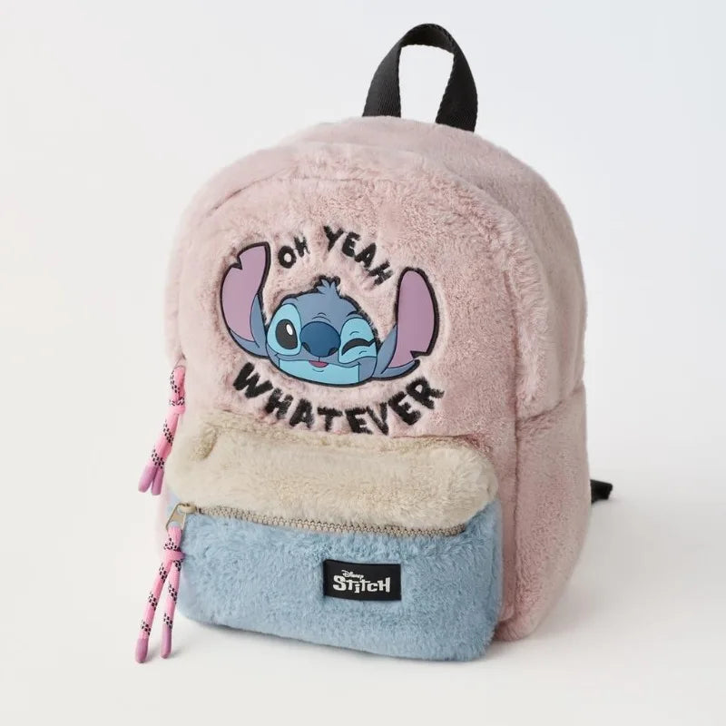 Mochila de peluche con atrapasueños de Stitch