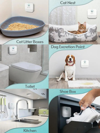 DownyPaws 4000mAh Smart Cat Odour Eliminator