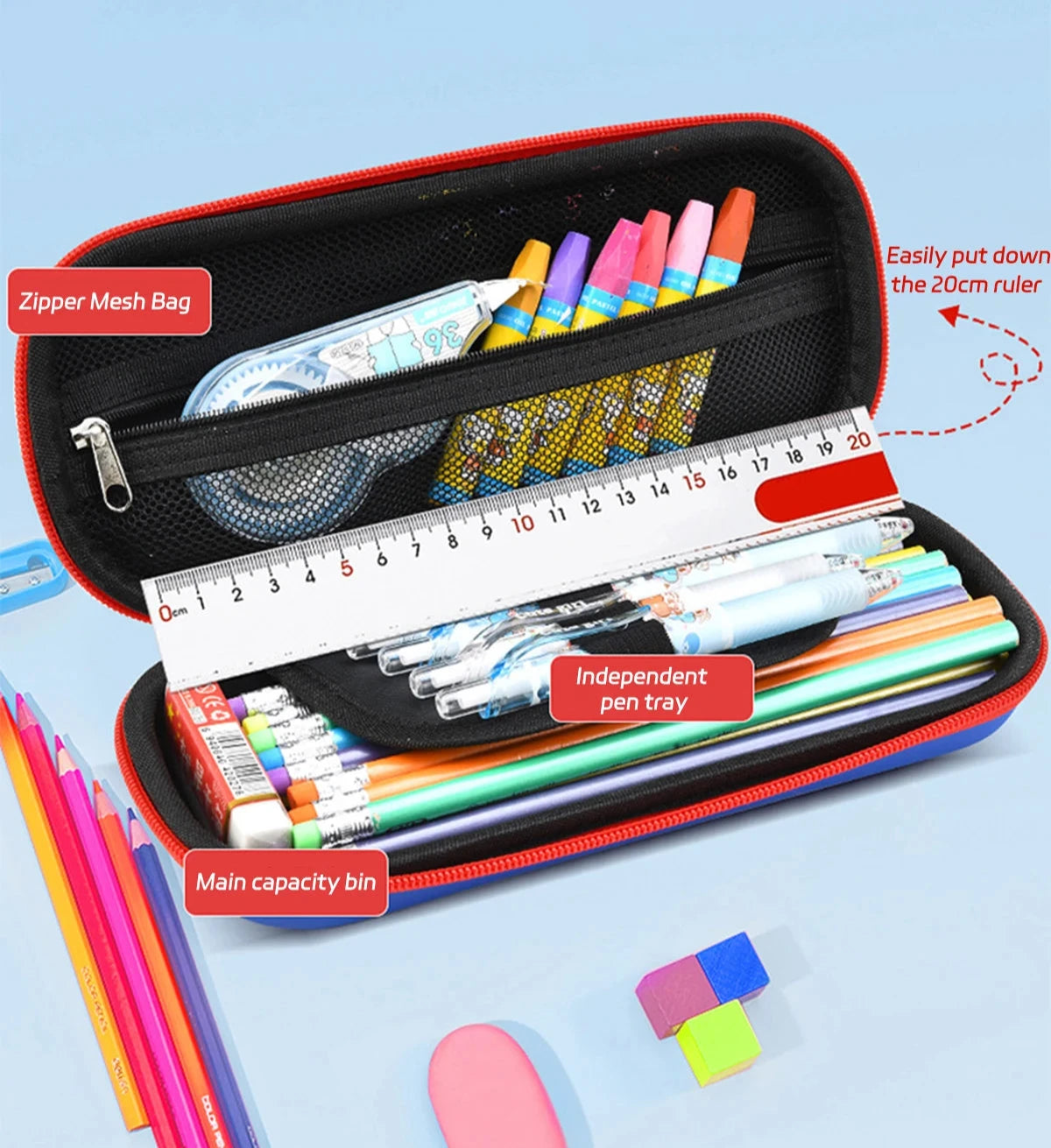 OrganiseMe 3D Pencil Box