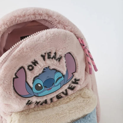 Mochila de peluche con atrapasueños de Stitch