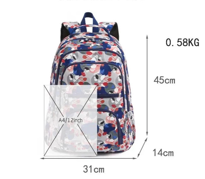 Spectrum Scholar Multi Pockets Backpack