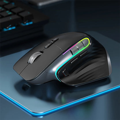 Souris sans fil ergonomique multi-appareils 