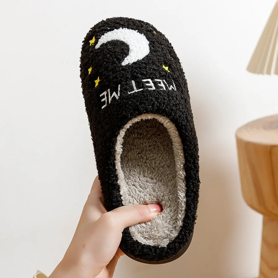 Midnight Moon Warmth Slippers