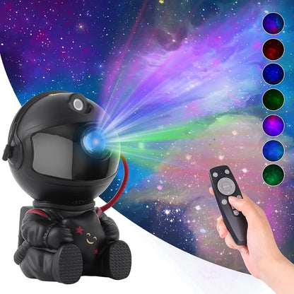 Lampe de projection de galaxie étoilée pour astronaute