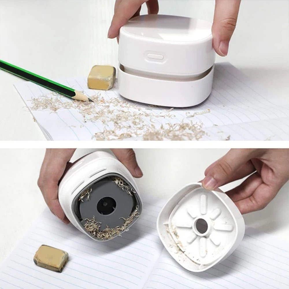 TableWhiz Portable Mini Desk Vacuum Cleaner