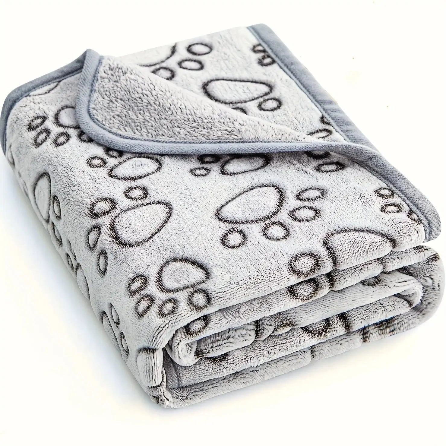 Fluffy High Quality Pet Blanket ,with a soft and fluffy feel, providing a cosy retreat for pets. Ideal for keeping your pet warm on beds, sofas, or during travel.