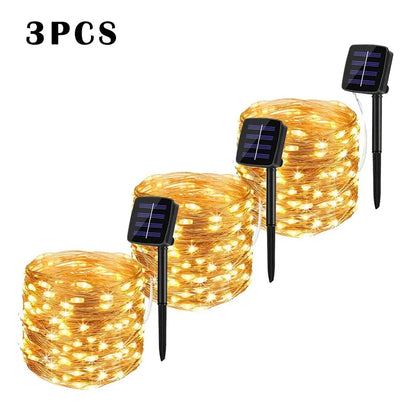 SolarTwinkle Decor Light Strings - Yelopi  - 3 Pcs - warm color