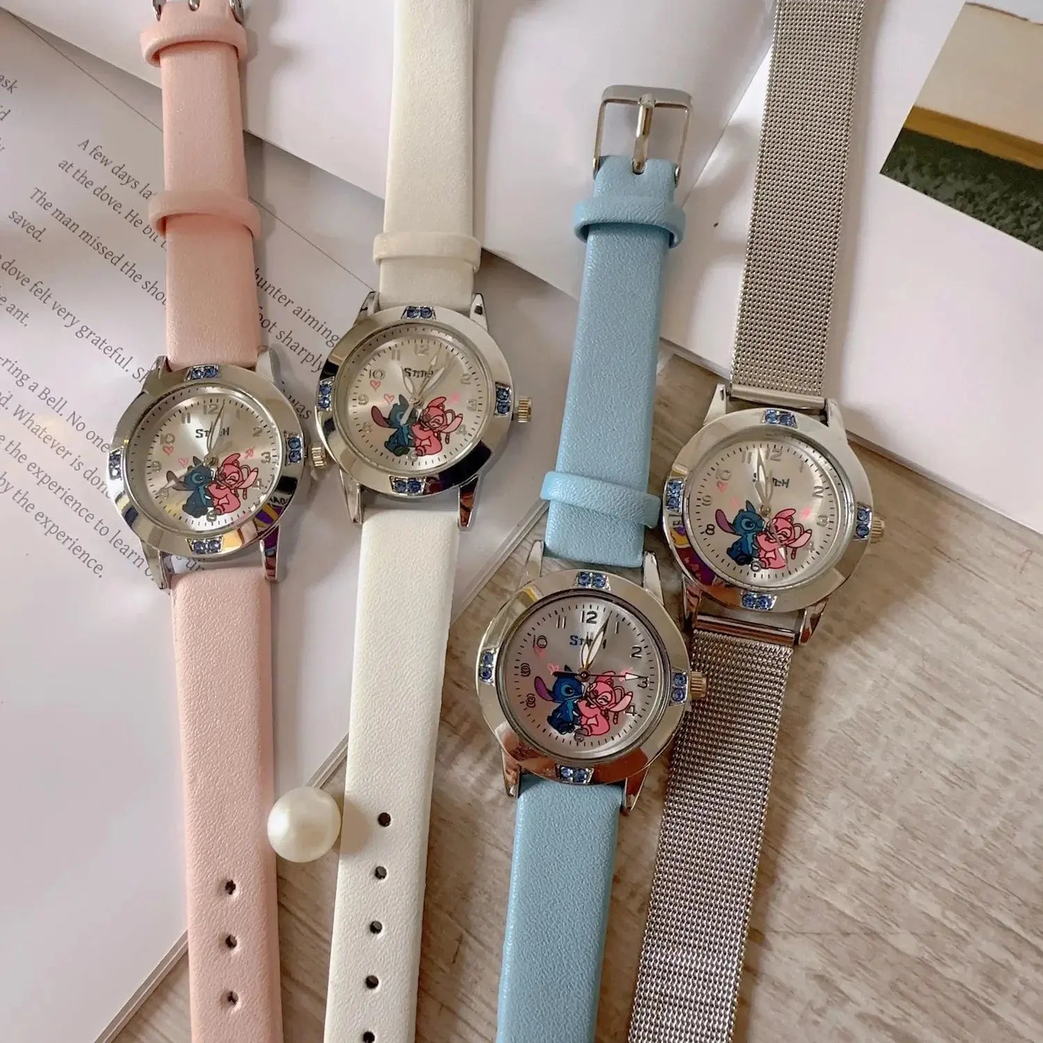 Stitch Elegance Girl's Watch - Yelopi