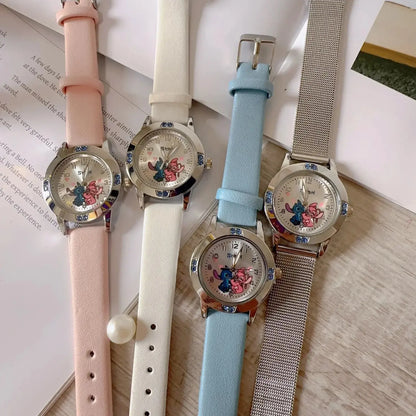 Stitch Elegance Girl's Watch - Yelopi