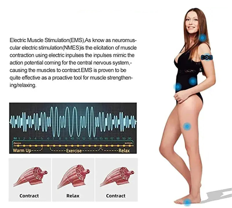 TranquilFlex Pulse EMS Massager - Yelopi